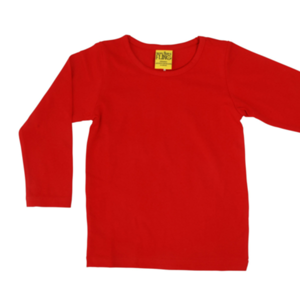 Duns longsleeve (iets donkerder rood) rood