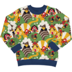Maxomorra sweatshirt (button) Farm