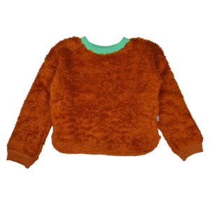 Baba kidswear Cath sweater pluche brown
