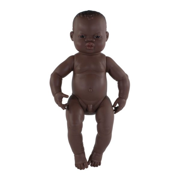 miniland afrikaans jongetje 40 cm