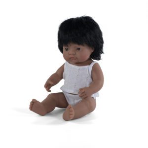 Miniland Baby pop Latijns amerikaans meisje 38cm