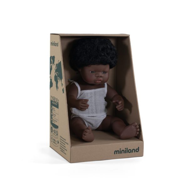 Miniland: Pop African Girl 38cm