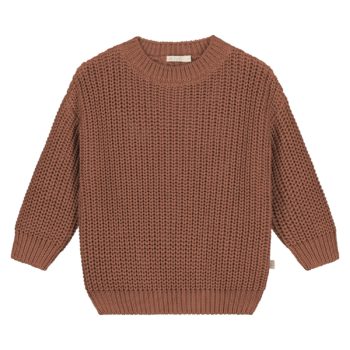 Yuki Kidswear sweater trui Brick