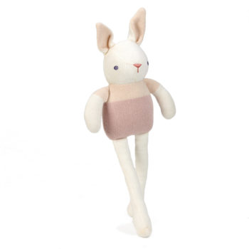 Thread Bear design Cream Bunny Doll