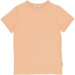 Meyadey t-shirt solid Orange Soft