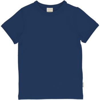 Maxomorra t-shirt solid Navy