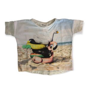 Preloved Molo t-shirt zwembanden ♥ maat 104