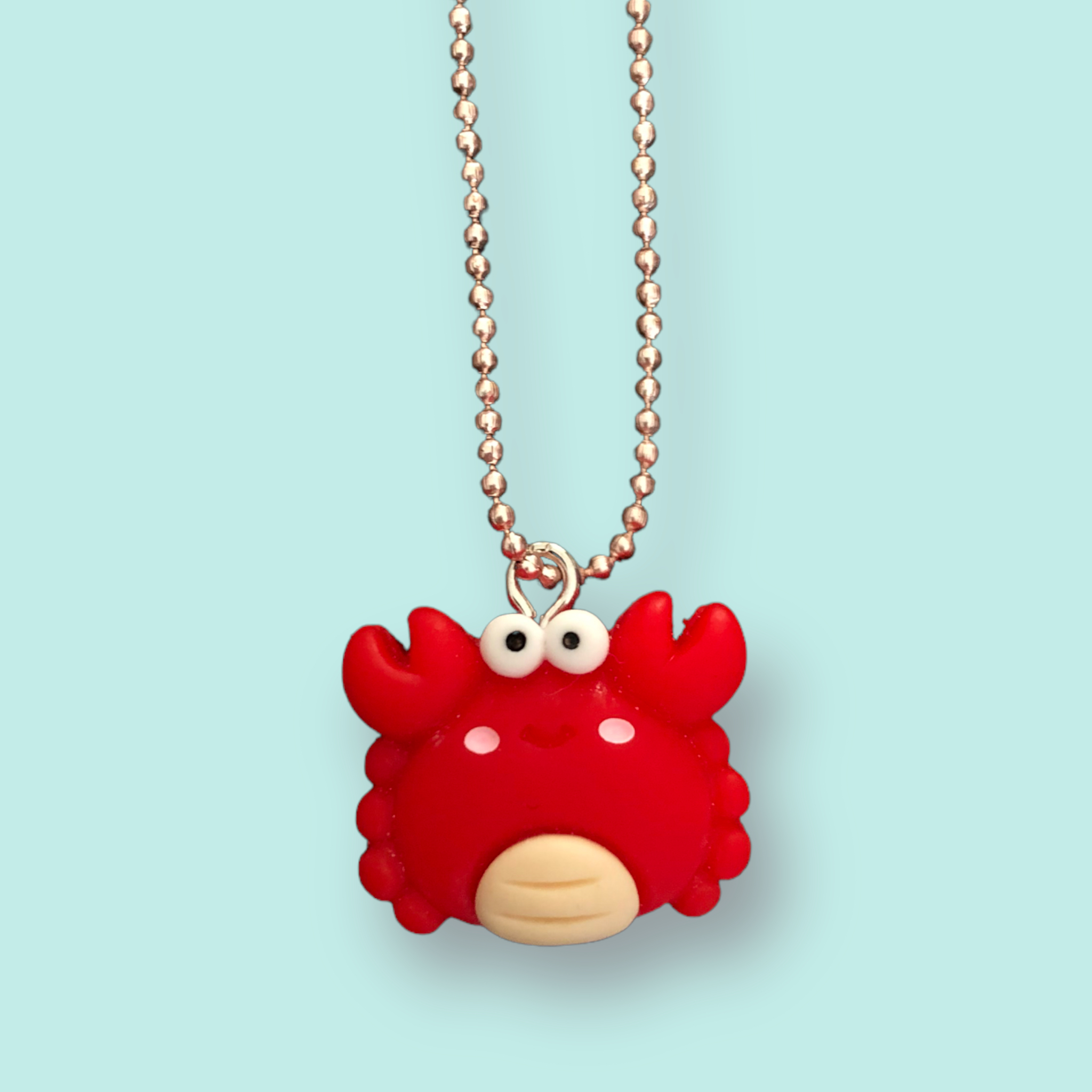 Pluys ketting Krab