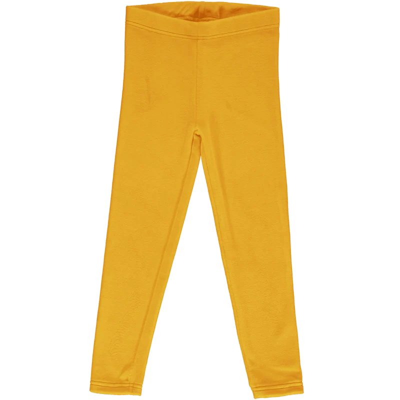 Maxomorra legging solid Amber