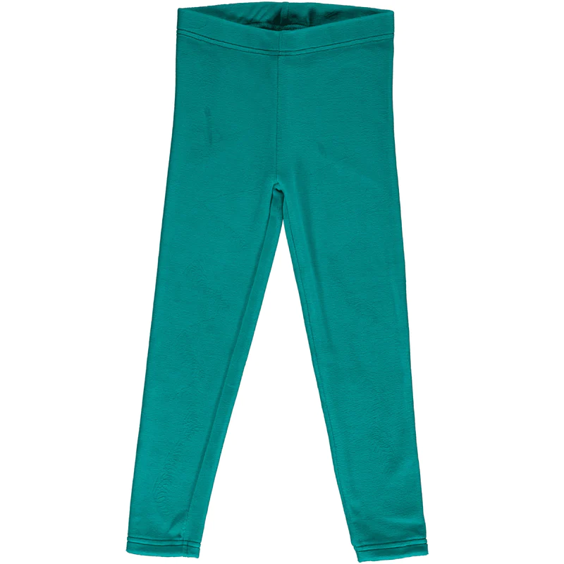 Maxomorra legging solid lagoon