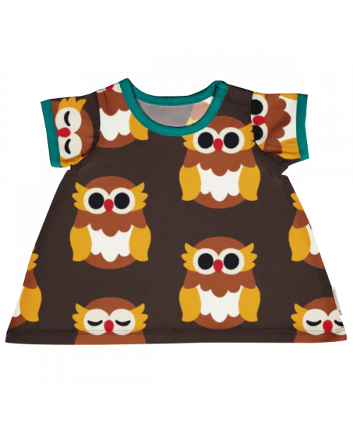 Maxomorra poppenjurk Nordic Owl maat S