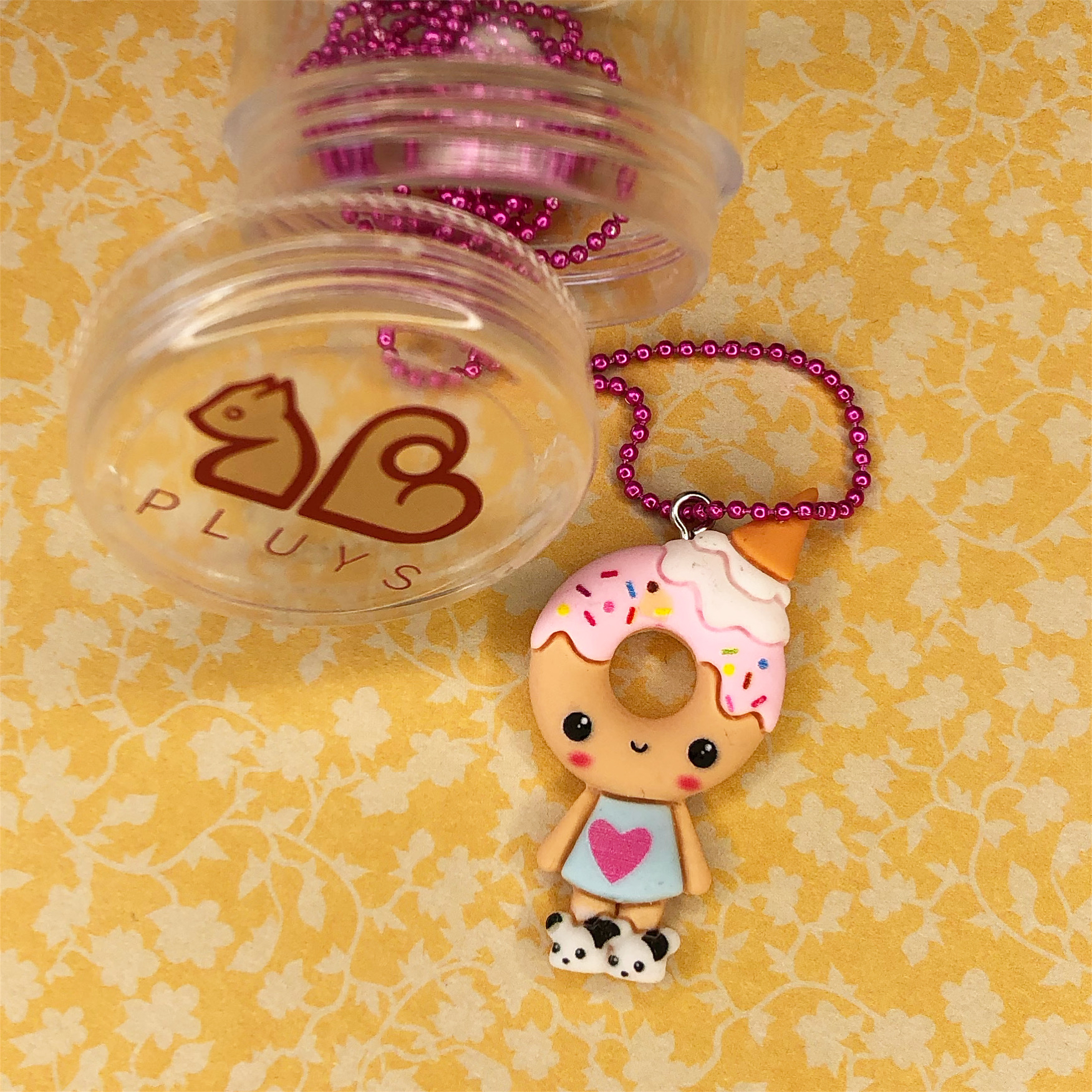 Pluys ketting Girl Donut