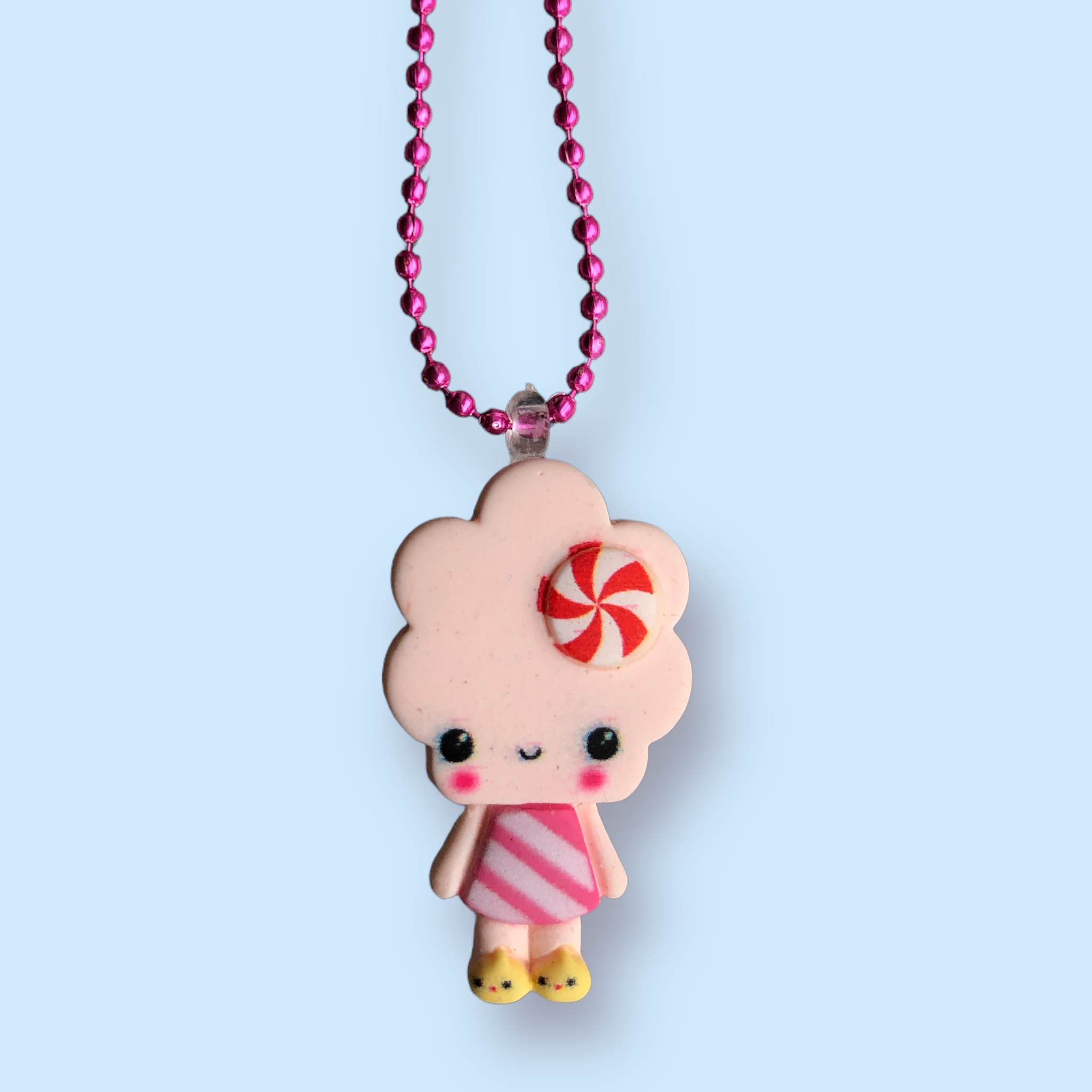 Pluys ketting Lollipop girl