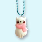 Pluys ketting Cat scarf