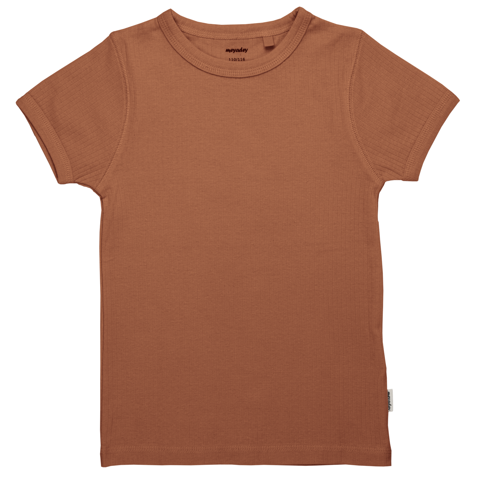 Meyadey t-shirt rib Claystone