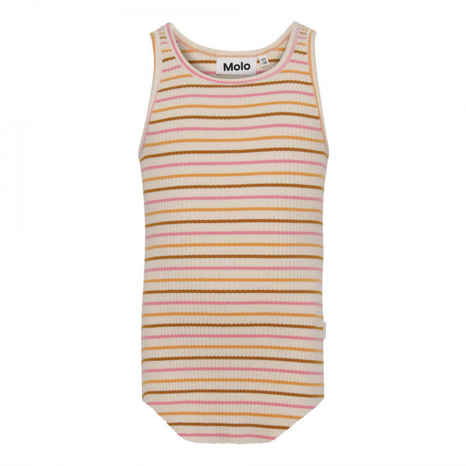 Molo Roberta top Vibrant Stripe.