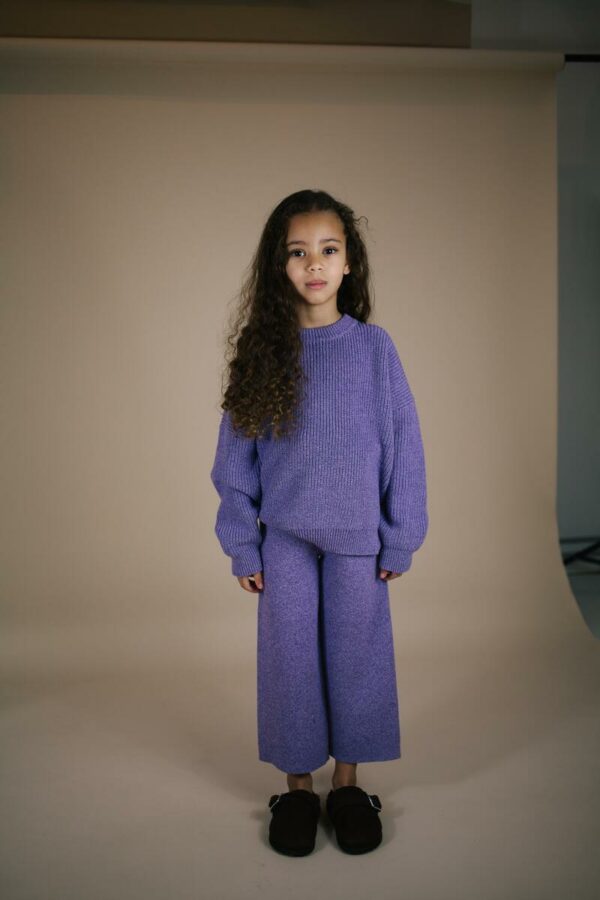 Daily Brat Charlie knitted sweater lilac
